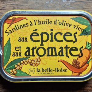 Sardine mit verschiedenen Gewürzen