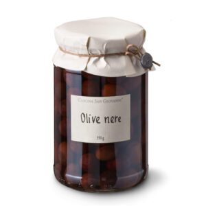 schwarze Oliven