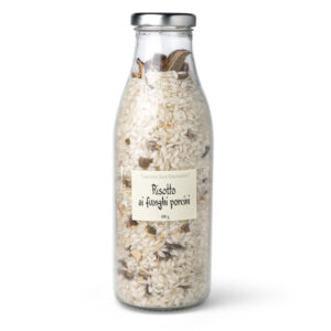 Risotto mit Steinpilzen und Räucherschinken